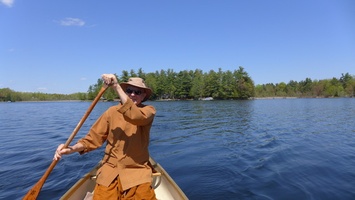canoe trip on Pike Lake 2