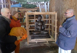 New Buddha Rupa Ariving From Thailand