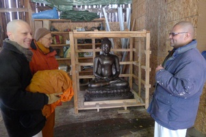 New Buddha Rupa Ariving From Thailand