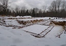 Site in winter