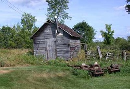 The property comes with an old granary
