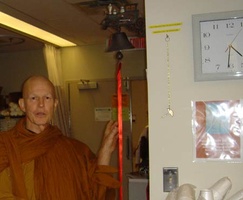 Ajahn Kusalo after chemotherapy treatment