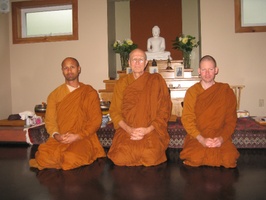 The monastic residents of the 2012 vassa