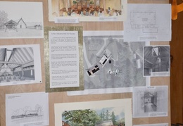 Display about proposed Dhamma Hall