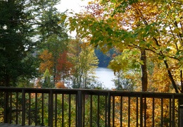 View from cabin of new property